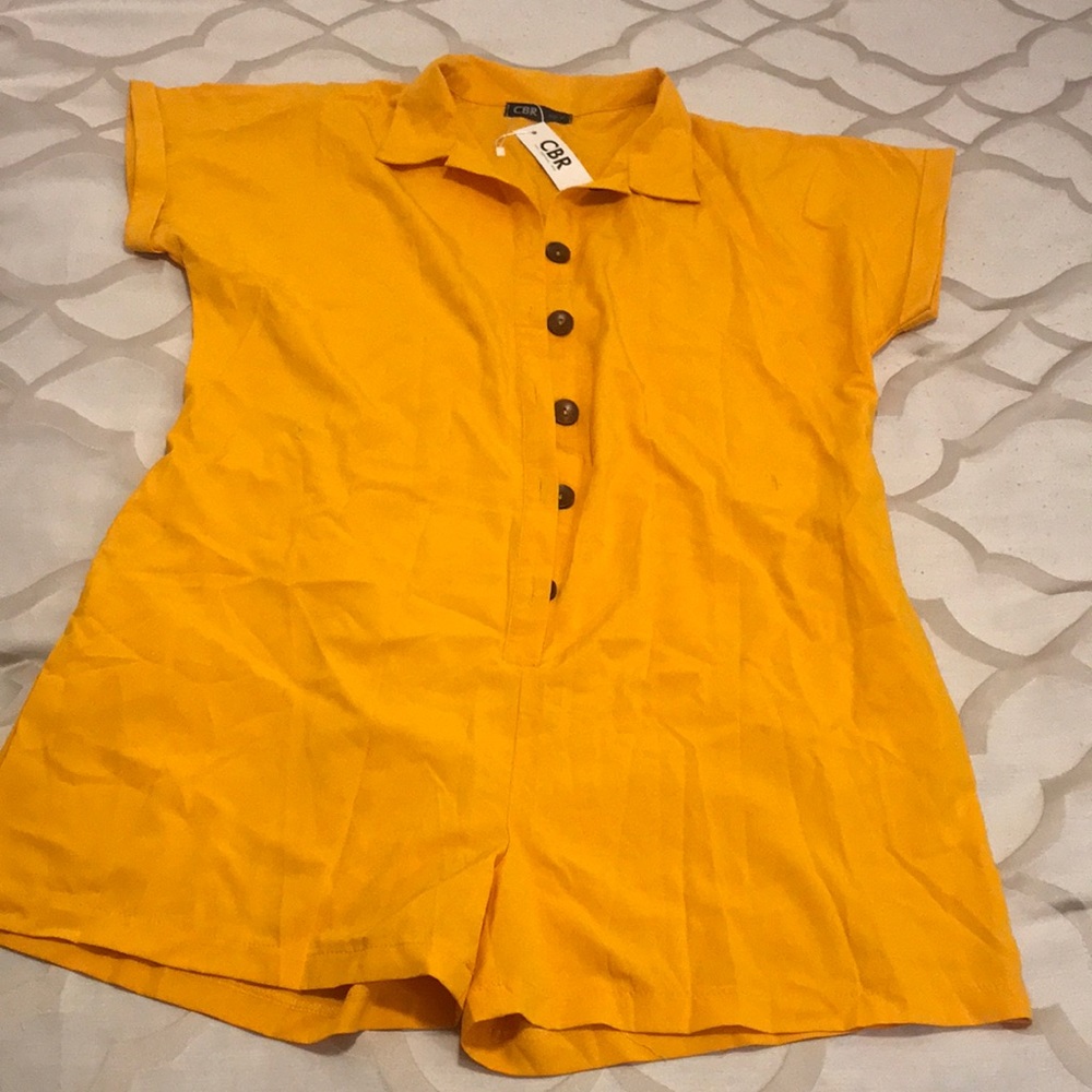 Summer Ready. Orange Size:XL Romper